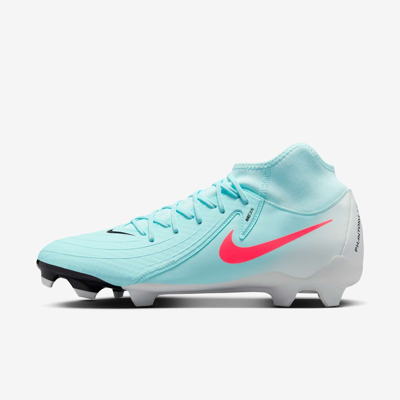 Nike Phantom Luna 2 Academy in Light Blue / Pink Blast
